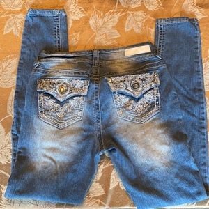 Wallflowers Juniors Distressed Skinny Jeans